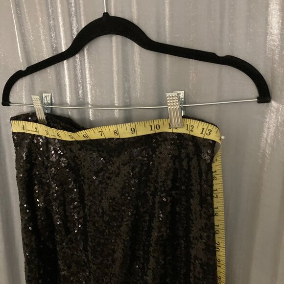 maxi, high waisted sequin skirt - Picture 6 of 7
